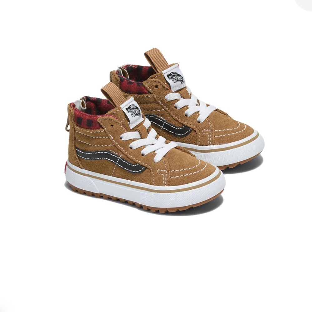 Vans Kids Brown High-Top Sneakers